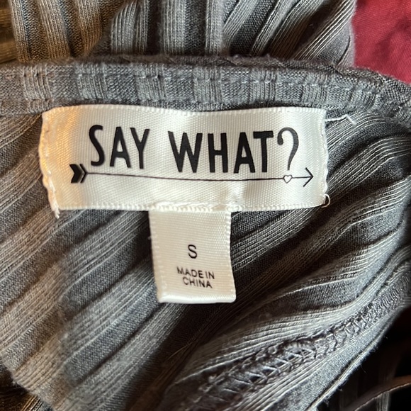 SAY WHAT? Bodysuit - Picture 3 of 5